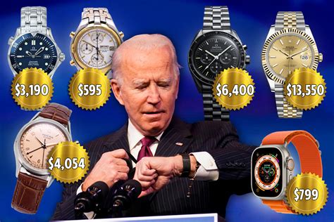 Joe Biden's Watch Collection .